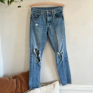 Levi’s 501 skinny jeans